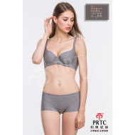 經典時尚多彩竹炭內衣 9061 (全8色) 灰